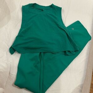 Lululemon align pants and matching muscle tank